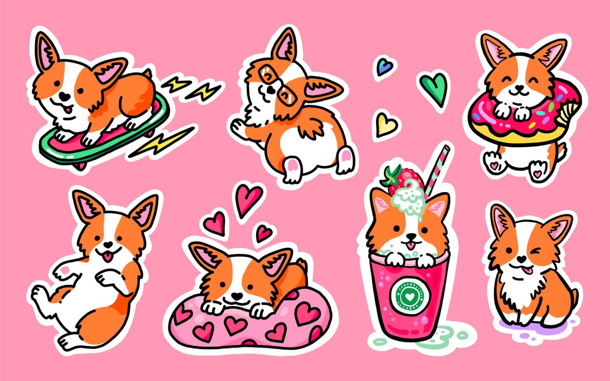 Вельш корги пемброк вектор