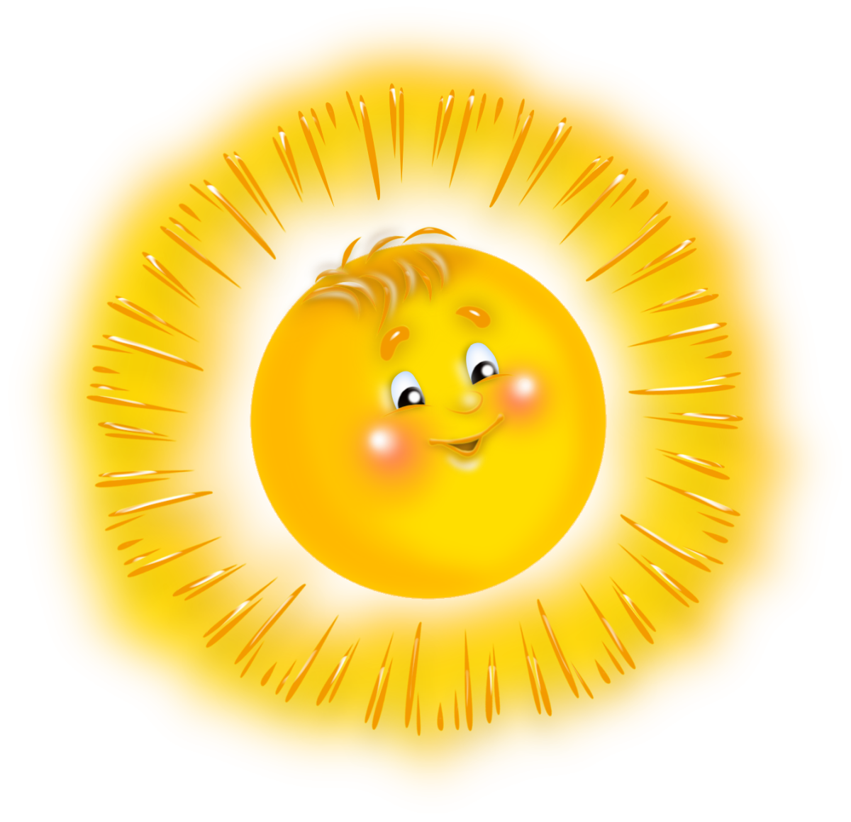 Солнышко с хвостиками