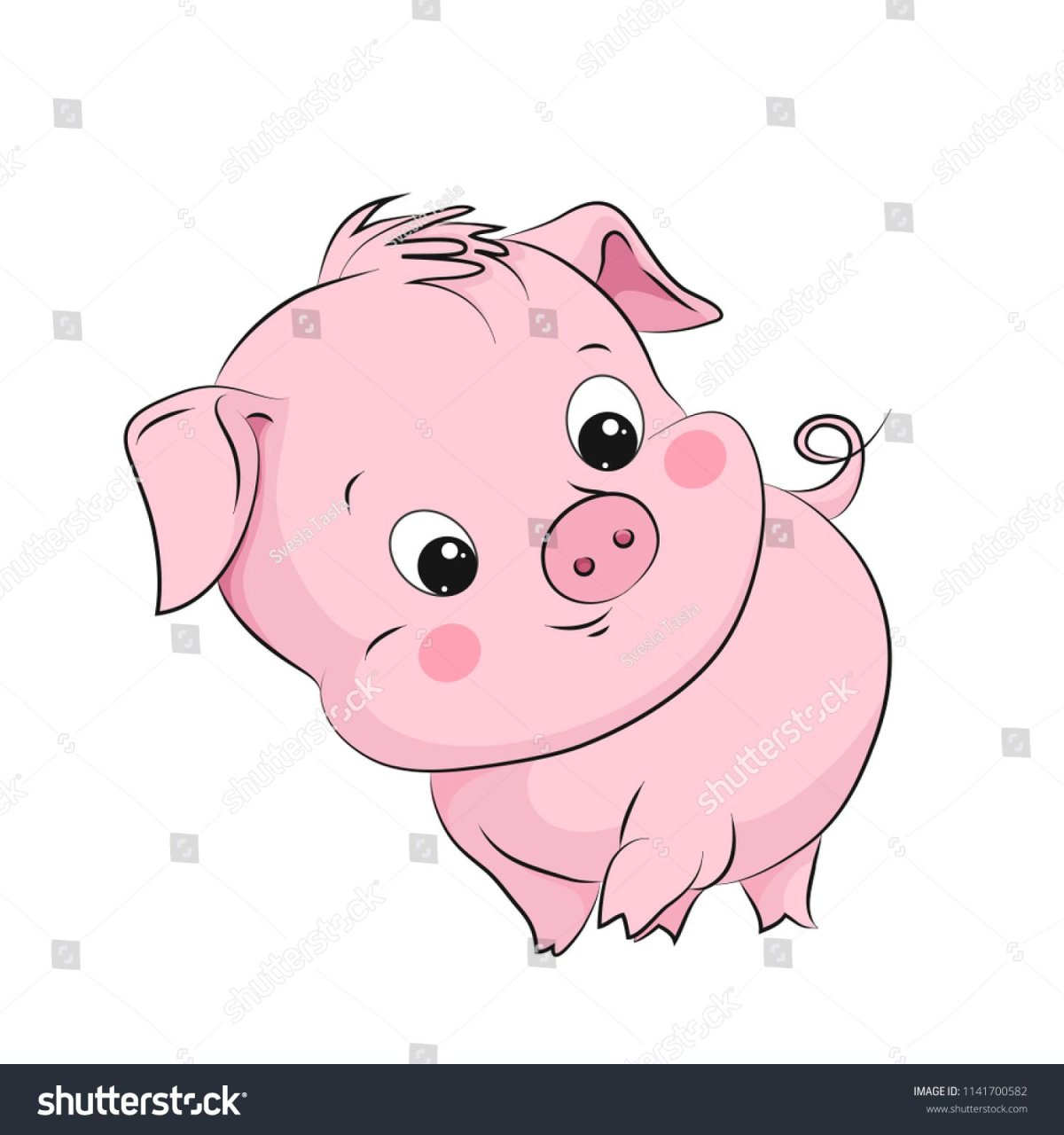 Мультяшные поросята