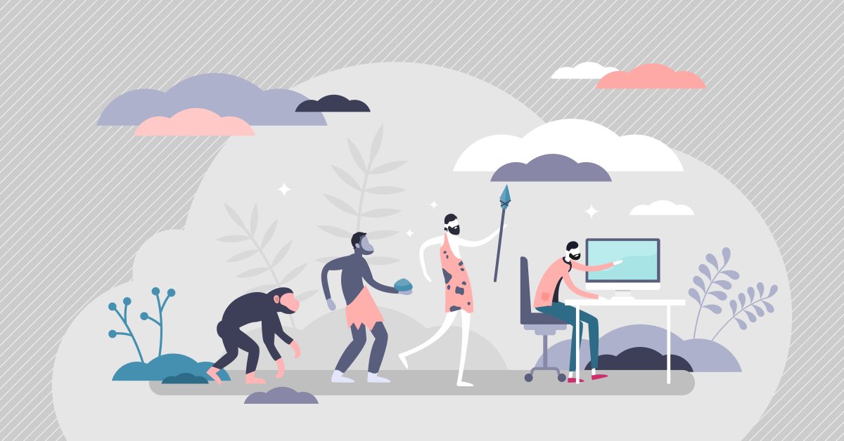 Эволюция карикатура