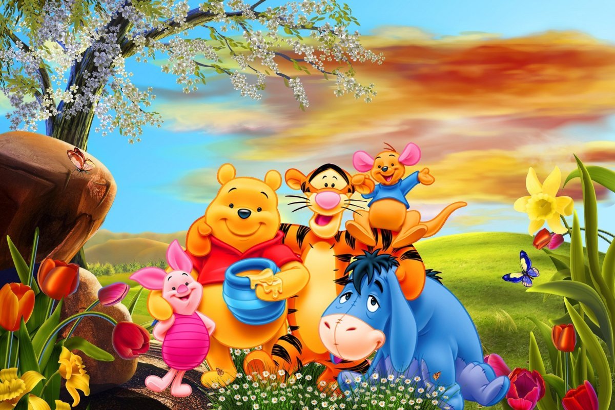 Герои Винни пуха
