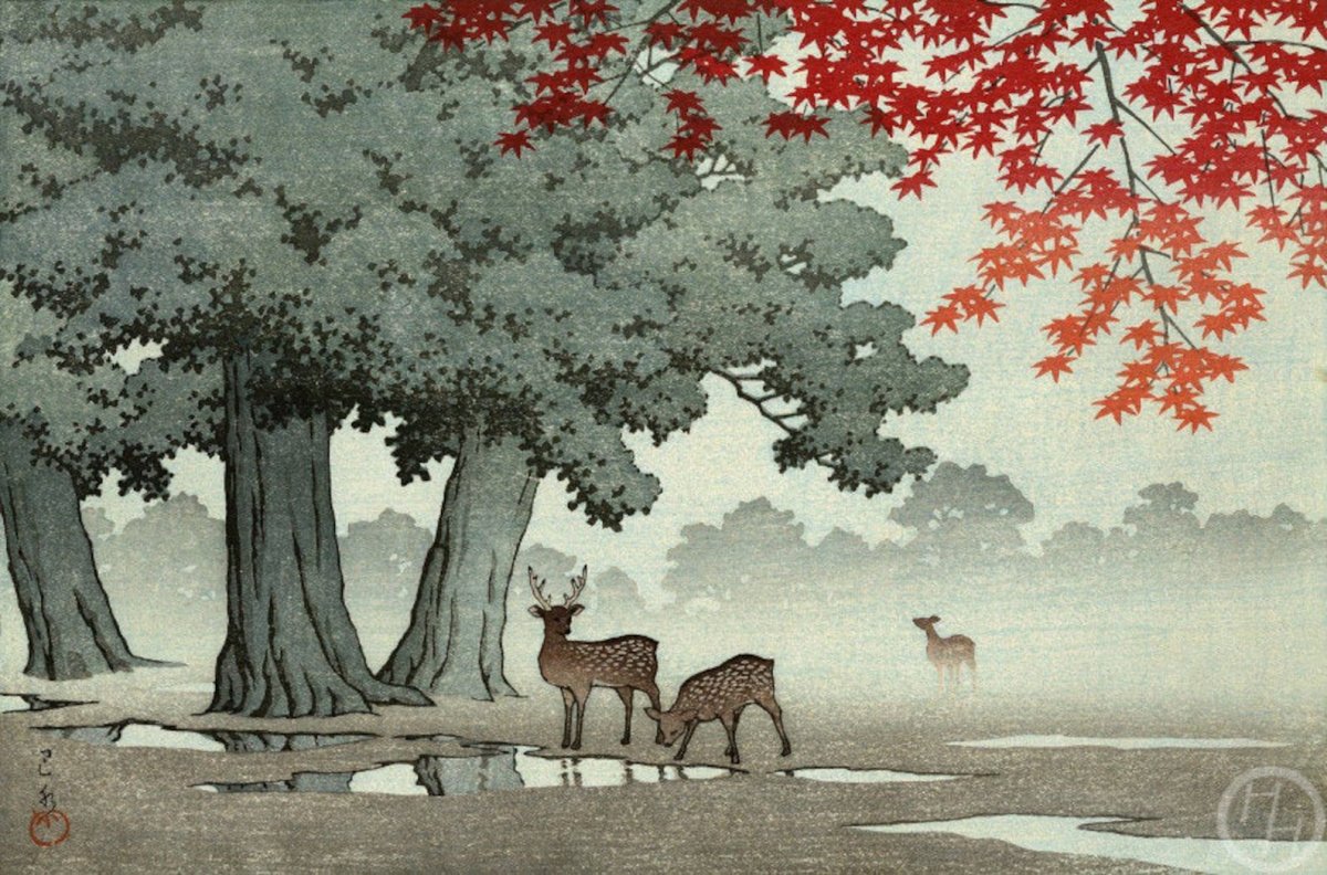 Художник Хасуи Кавасэ