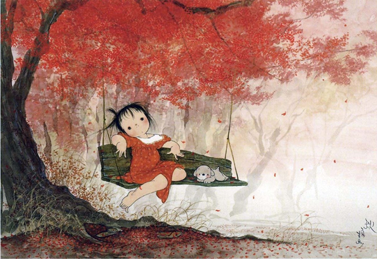 Японский художник Nakajima Kiyoshi