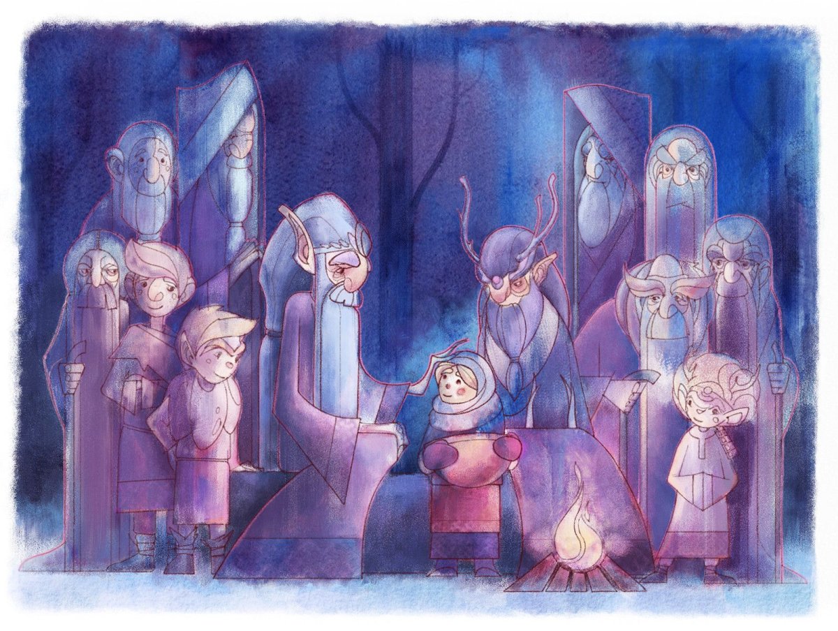 12 Месяцев иллюстрации