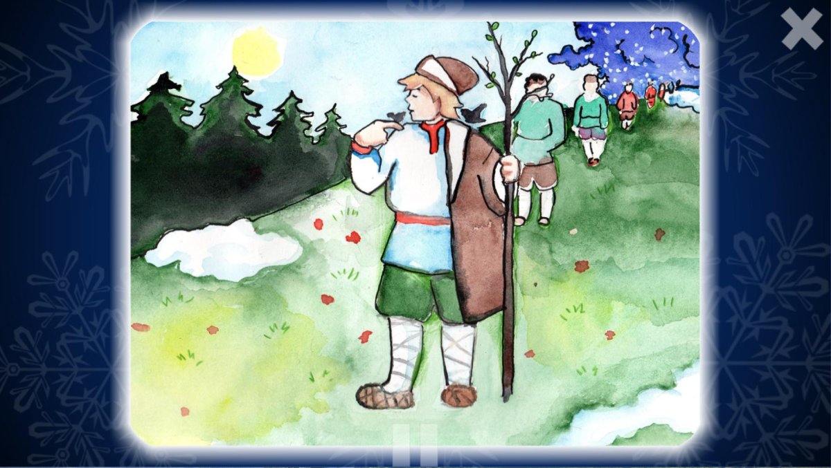 Братья месяцы из сказки 12 месяцев