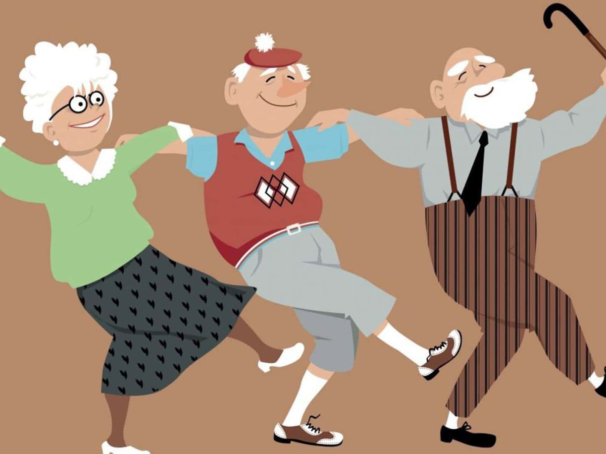 Веселые пенсионеры