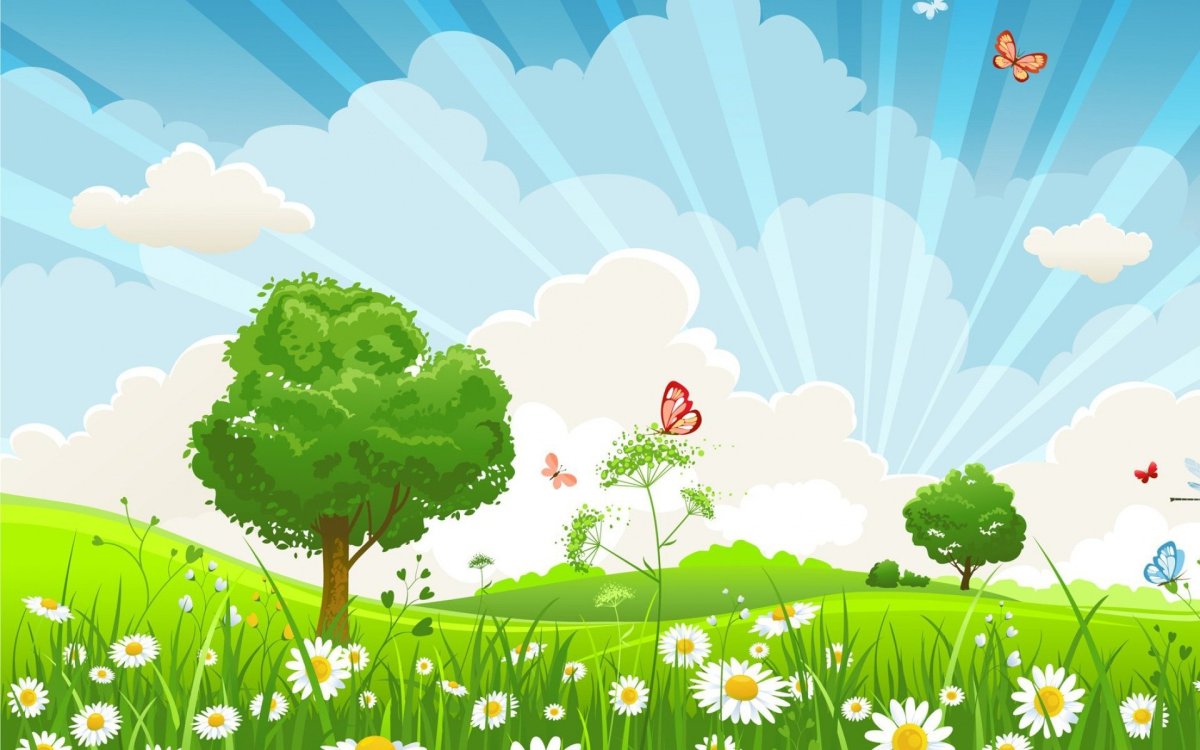 Мультяшная природа