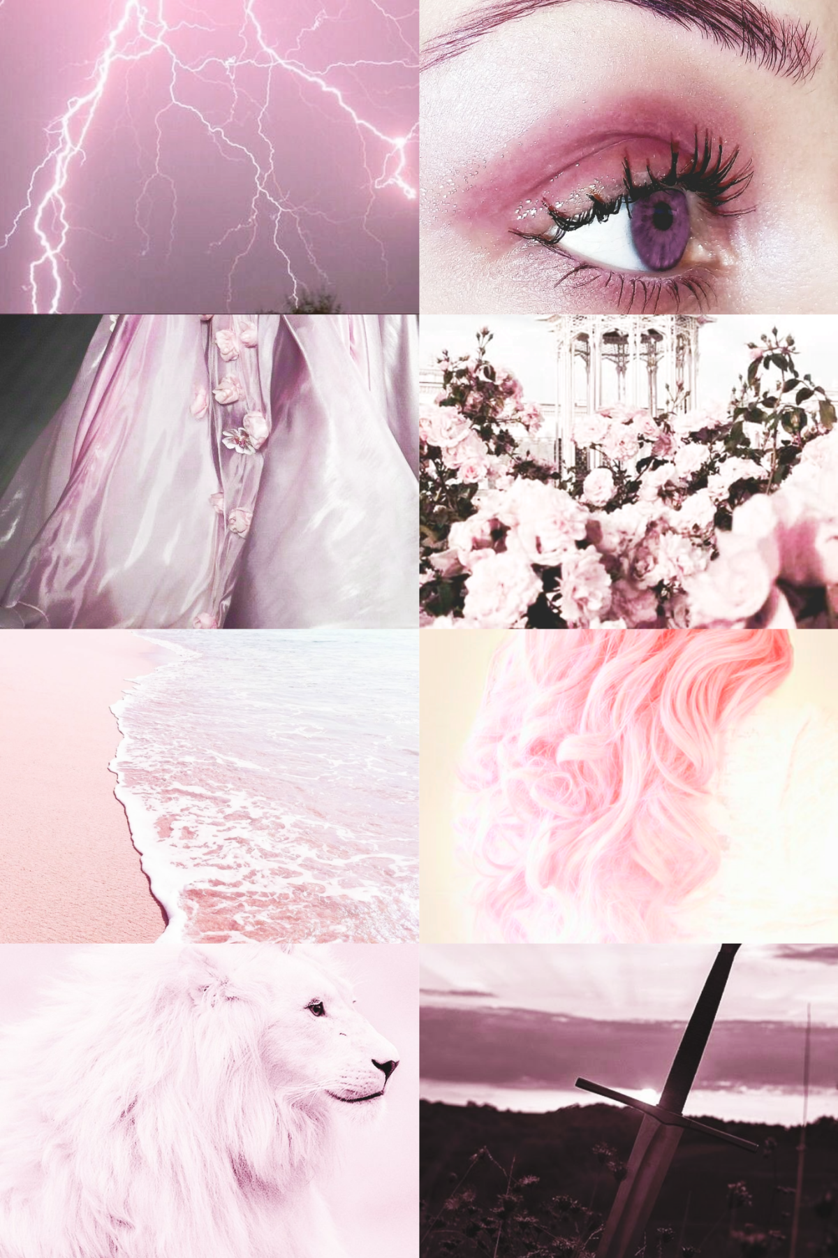 Эстетика розового и черного цвета