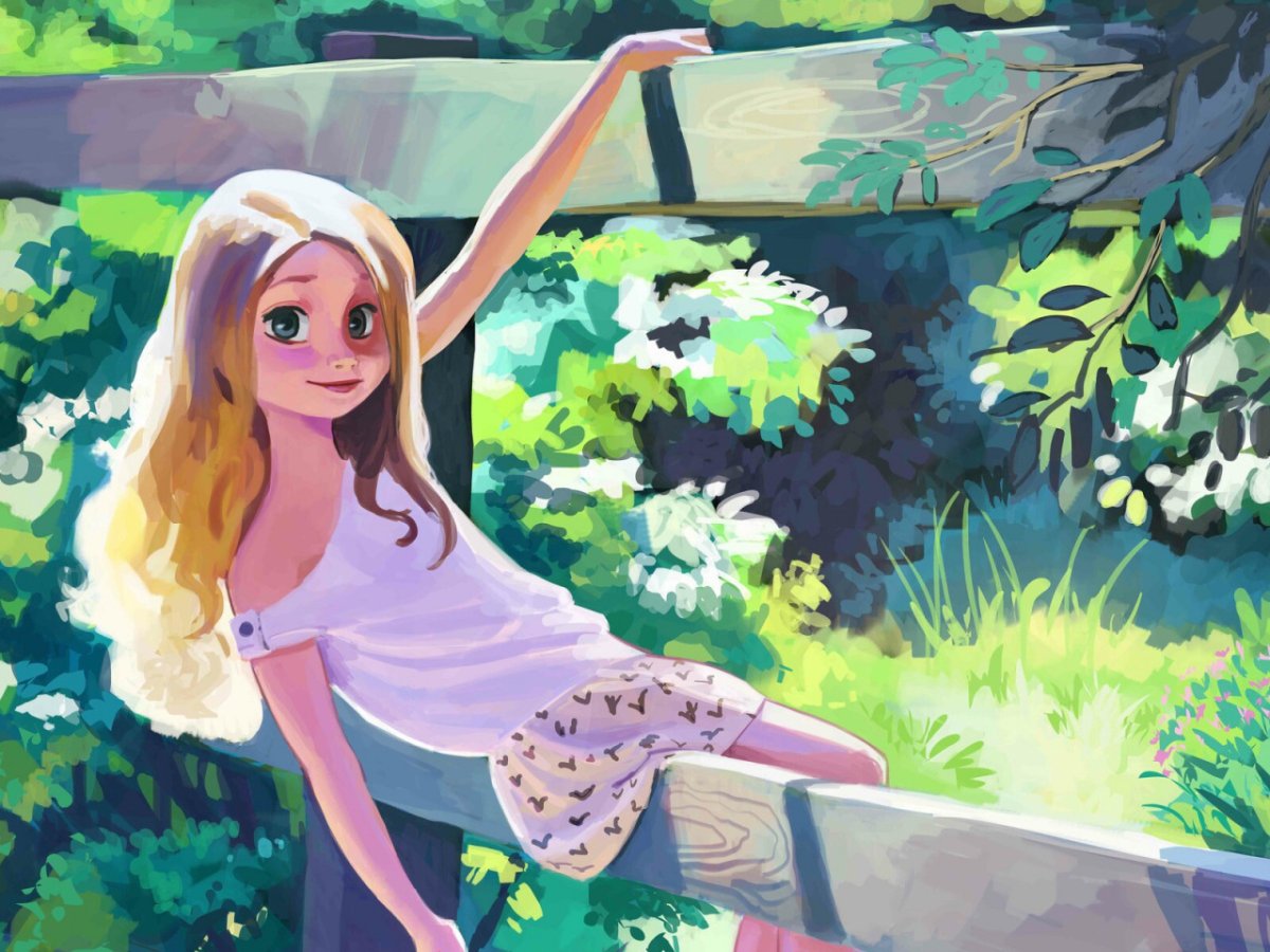 Мультяшки на пляже