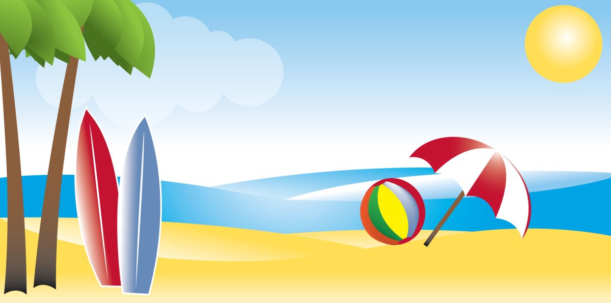 Лето дети купаются в реке