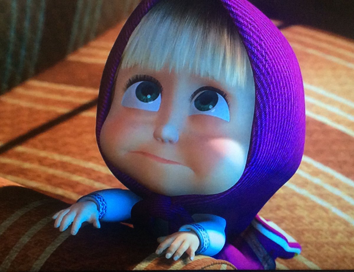 Злая Маша из мультика Маша и медведь