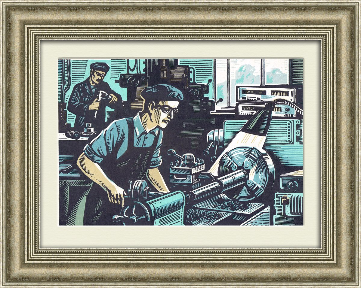 Советская линогравюра