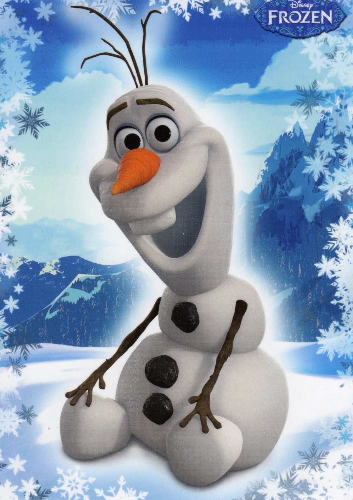 Снеговик Олаф мультфильм