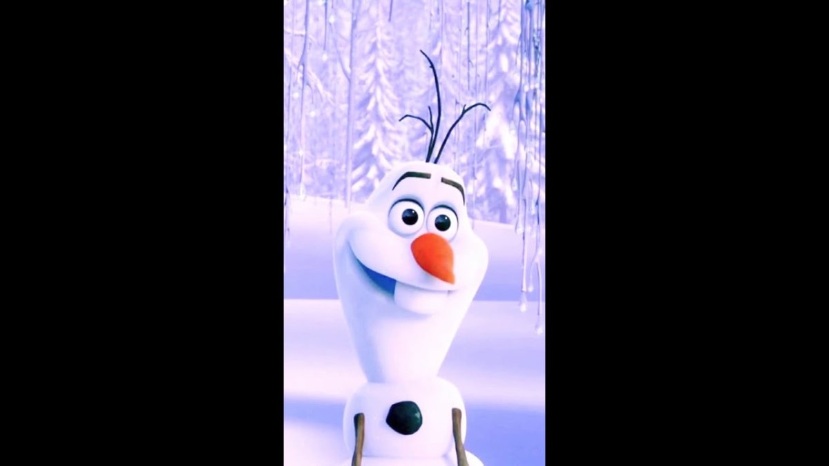 Герои мультика Олаф