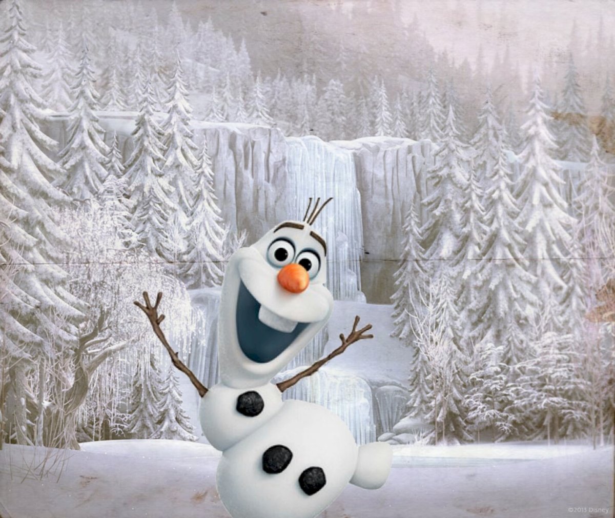 Олаф моменты из мультфильма