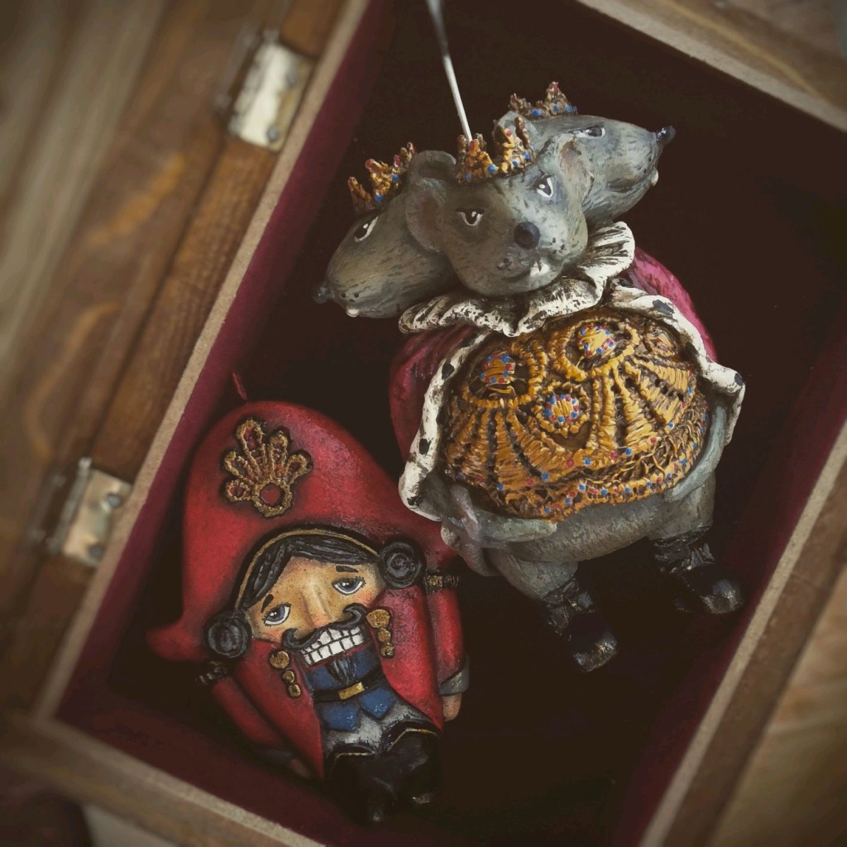 Елочная игрушка Щелкунчик Винтаж