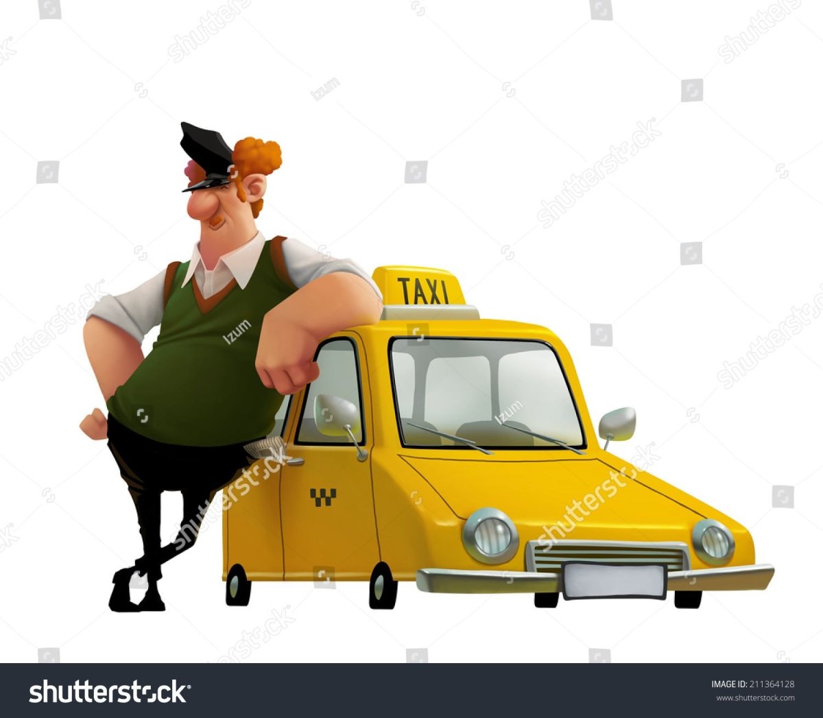 Водитель вектор