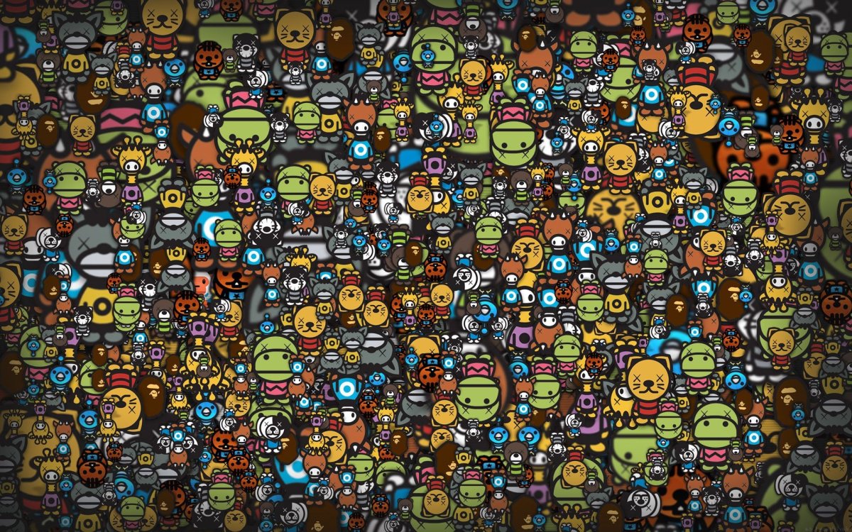 Фон с множеством игр