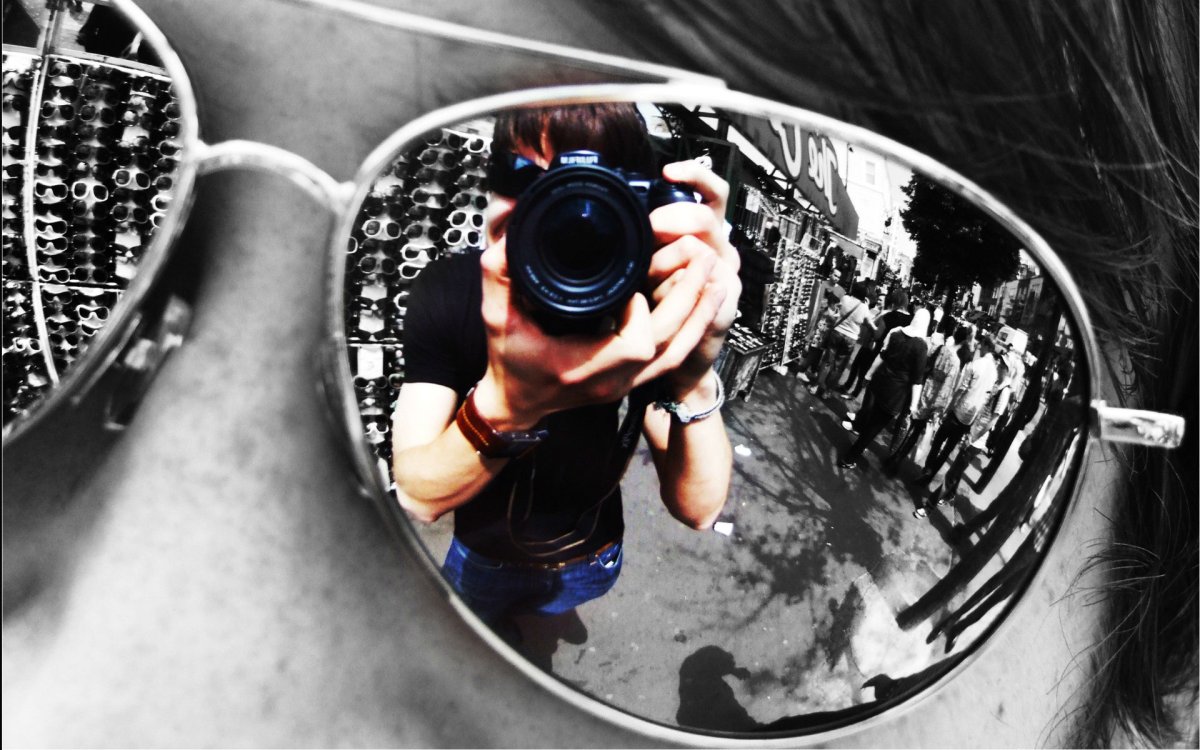 Отражение в очках