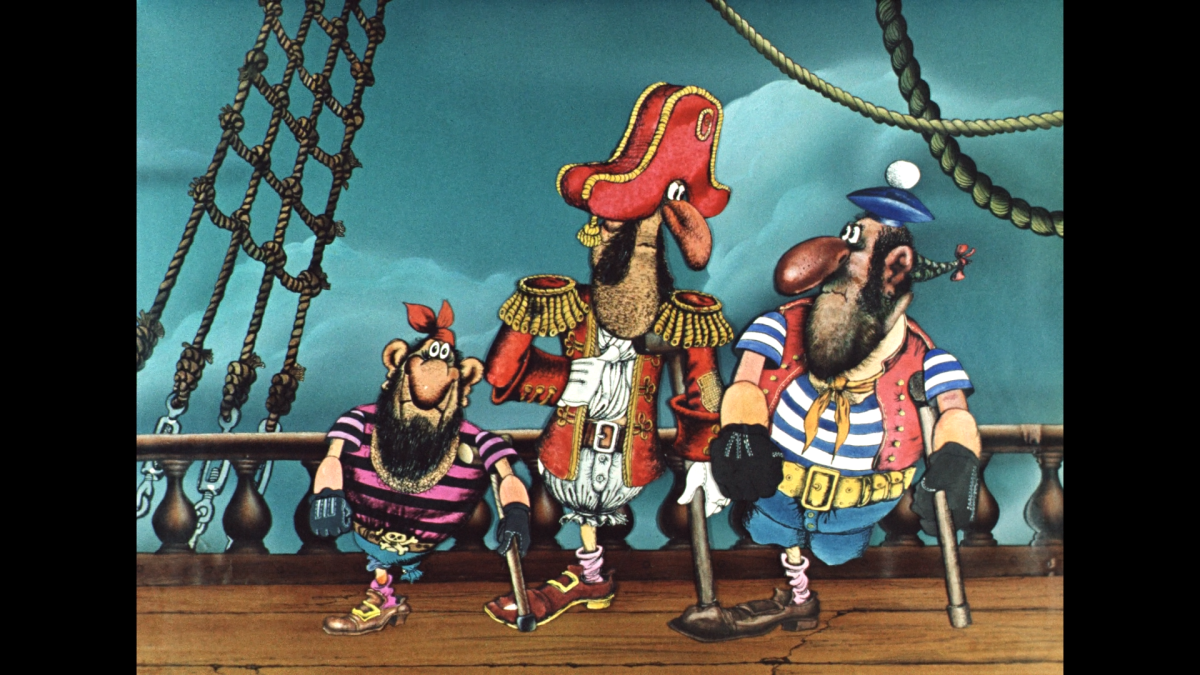 Доктор Айболит мультфильм пираты