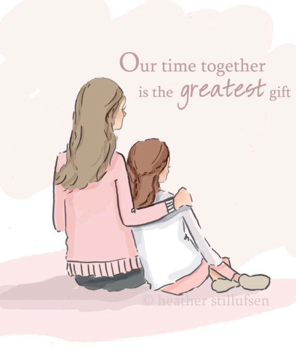 Мать и младенец арт