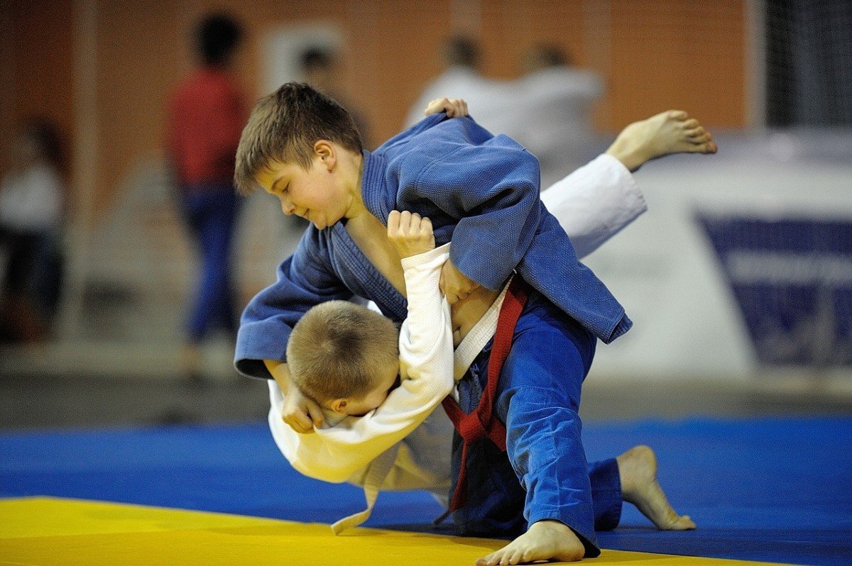 Борьба самбо и дзюдо