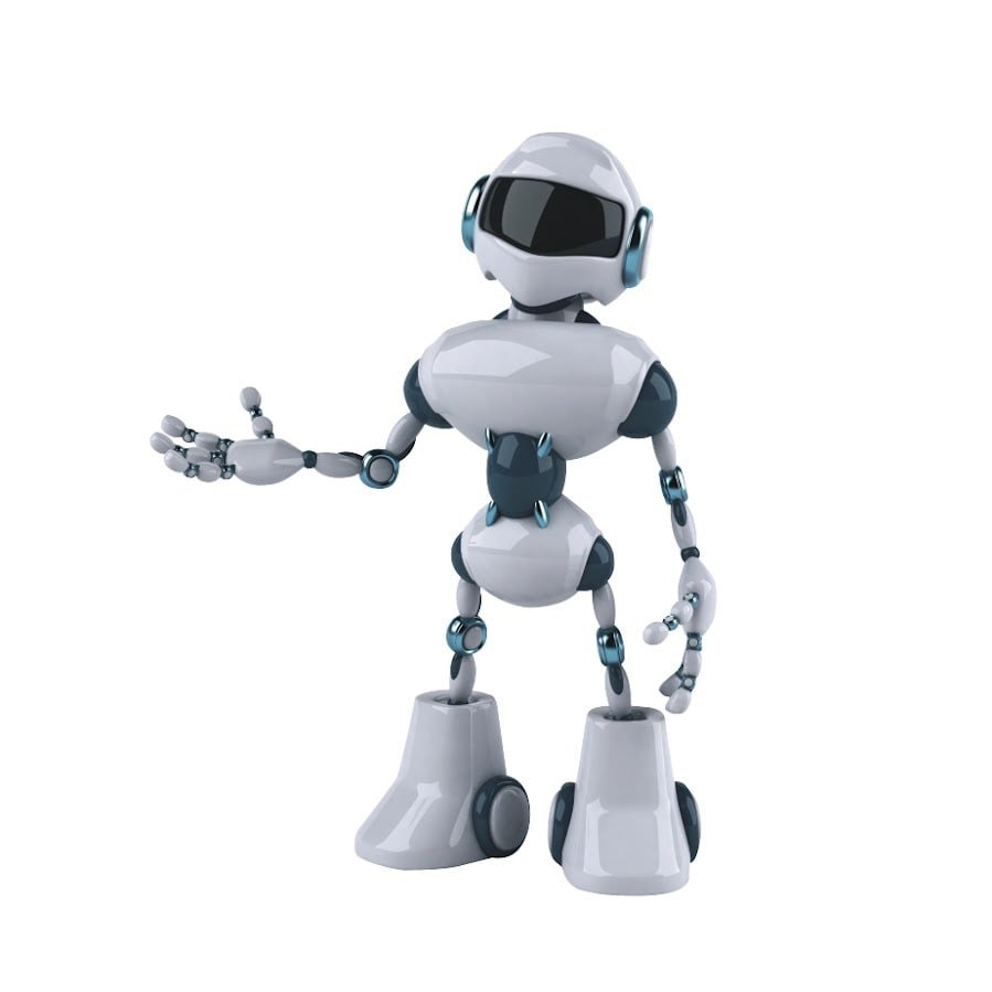 Робототехника на прозрачном фоне