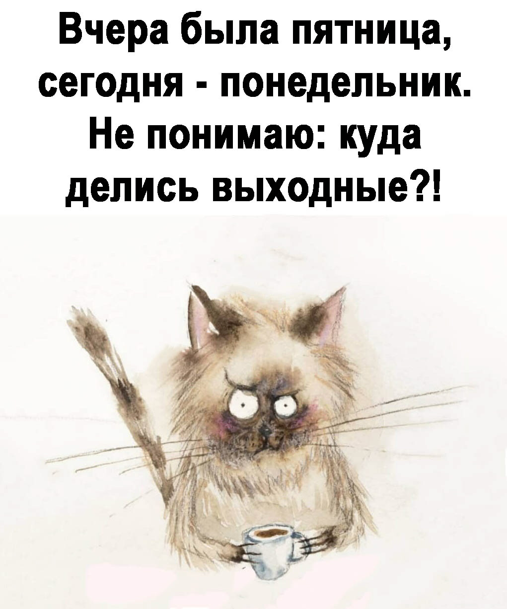 Цитаты про понедельник прикольные