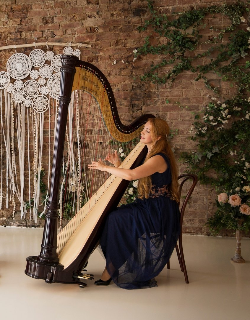 Брошь арфа Ирландия