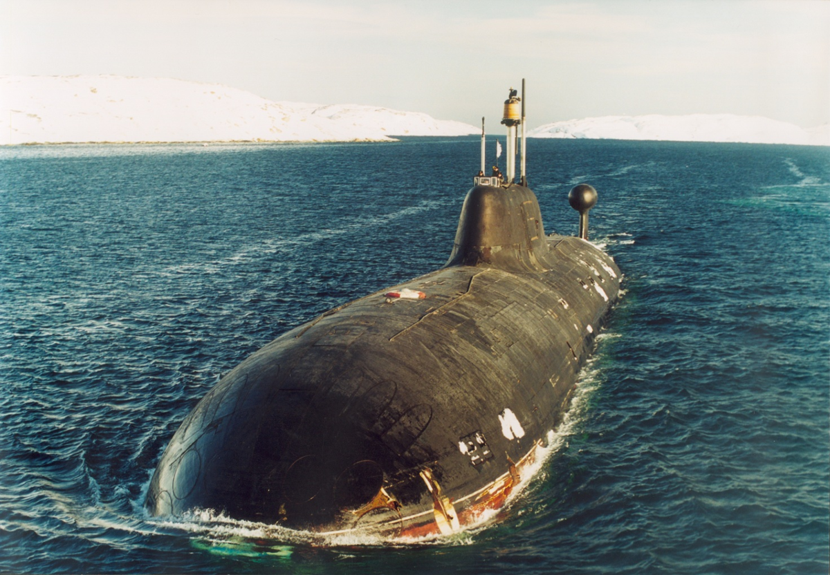 Подводная лодка акула проект 971