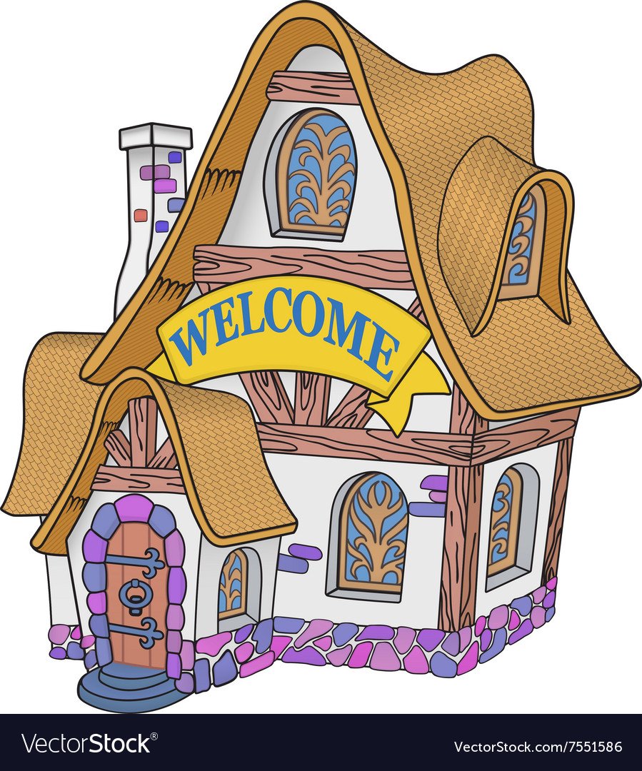 Разрезной домик для детей