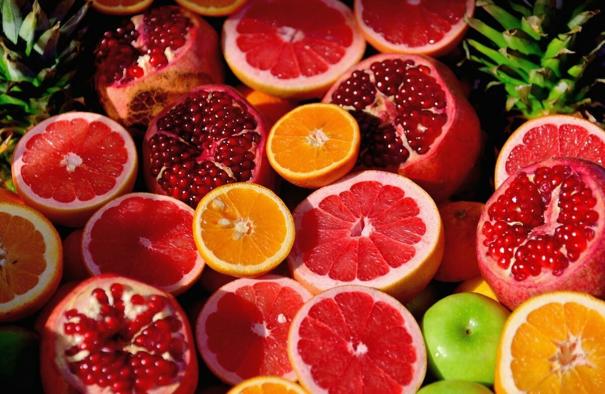 Сочные фрукты