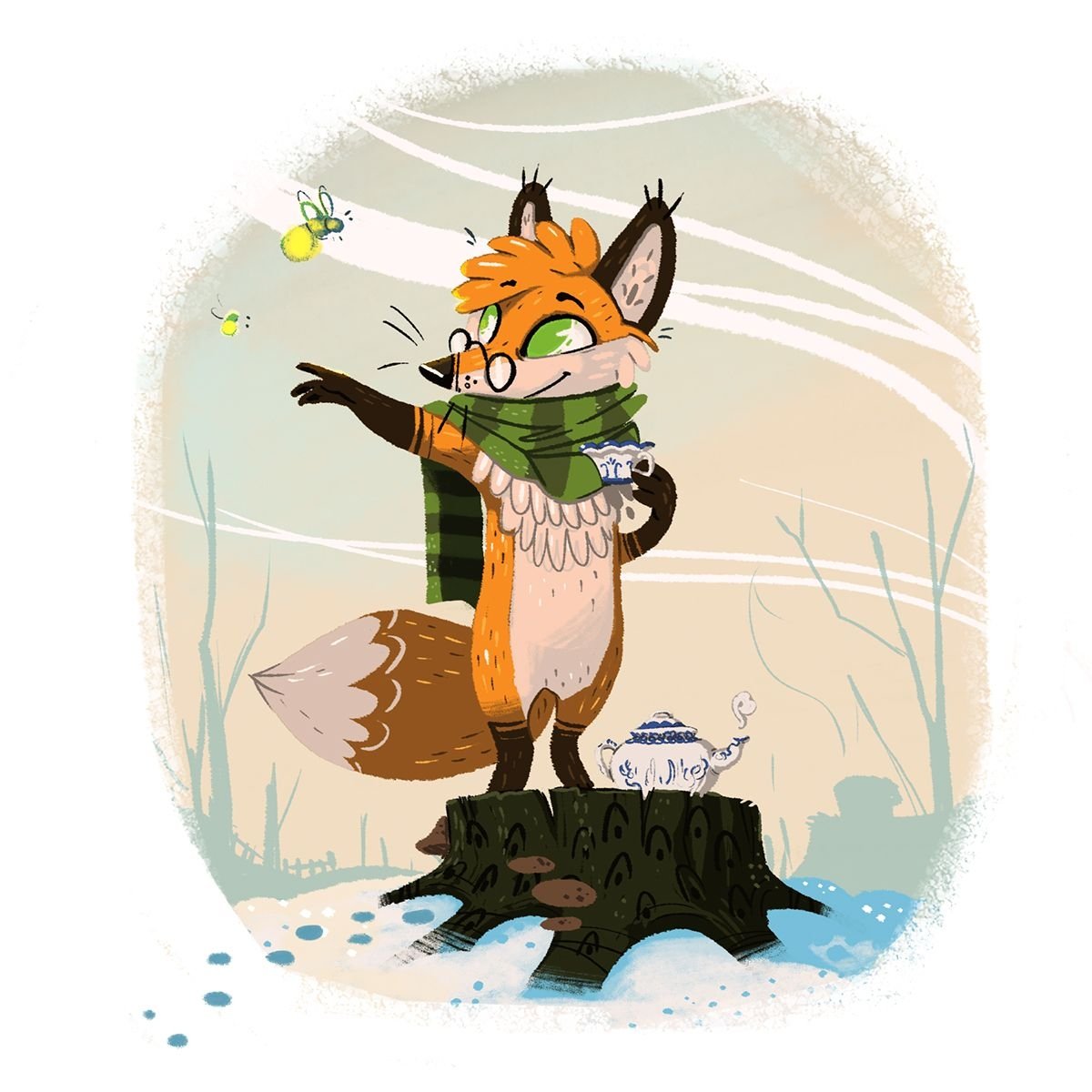 Умный Лисенок