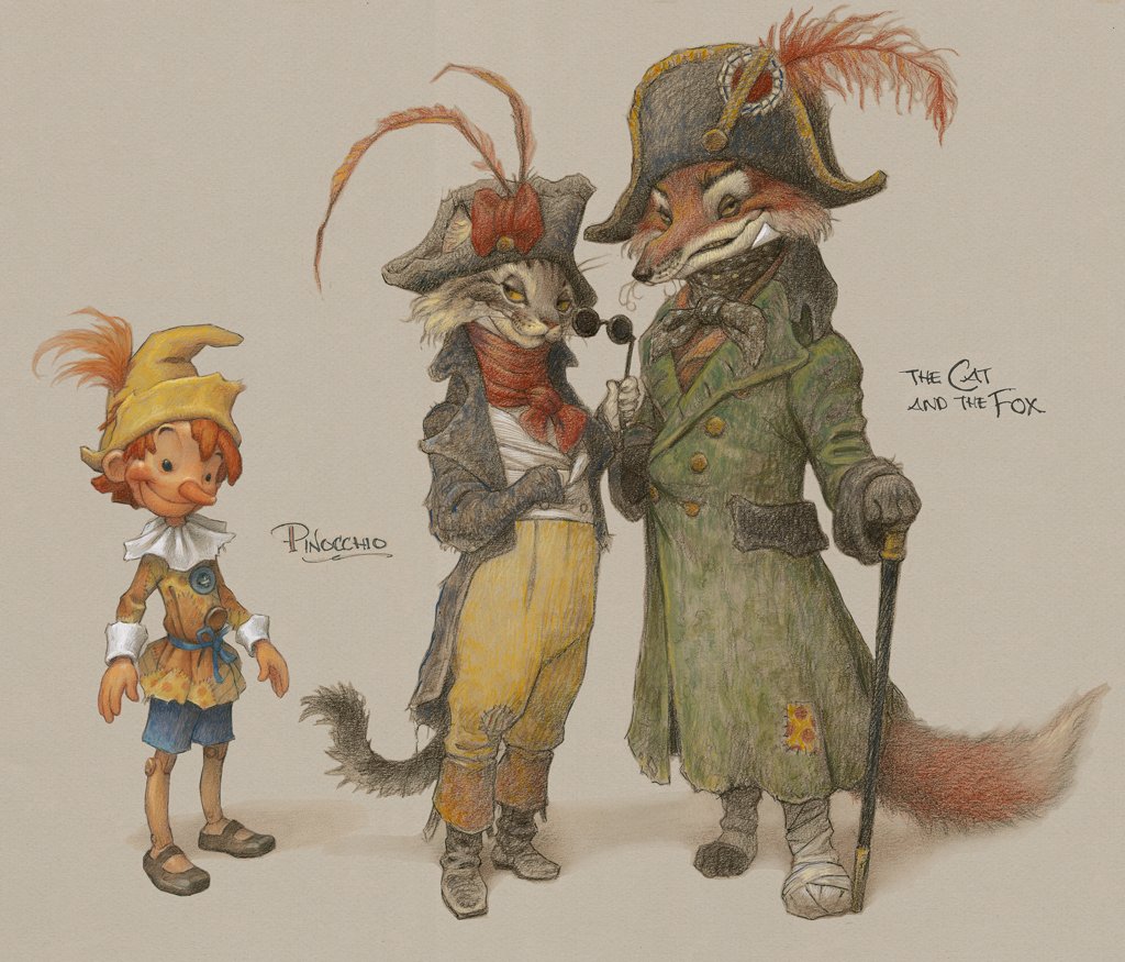 Кат Базилио и Лисс Алиса