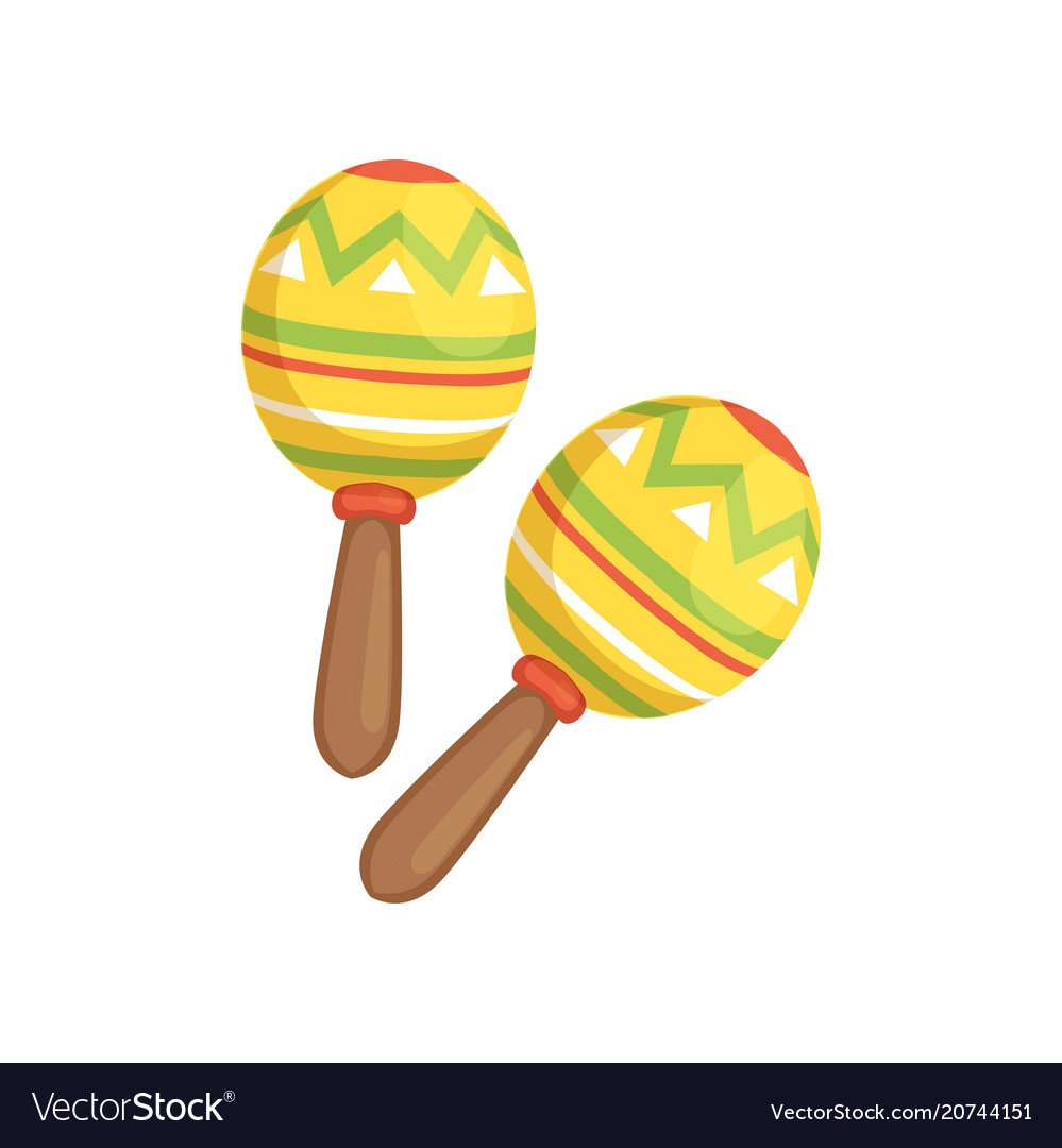 Маракасы мультяшные