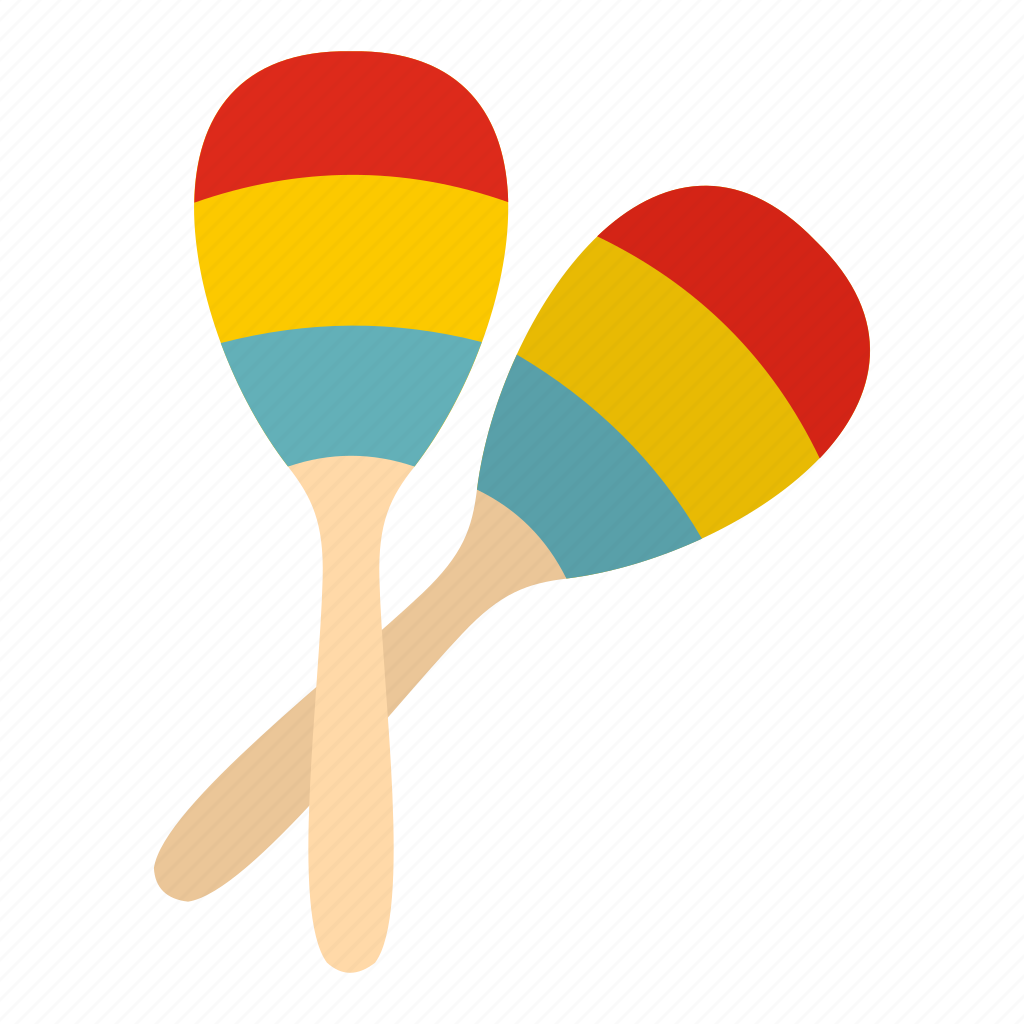 Маракасы на прозрачном фоне для фотошопа