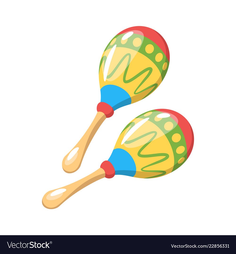 Кубинские маракасы рисунок