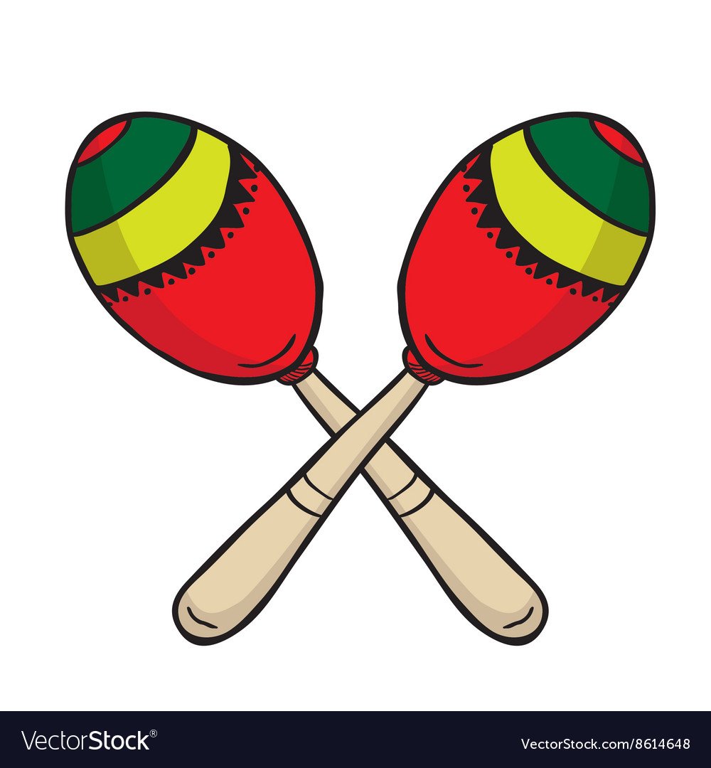 Карикатура Маракас