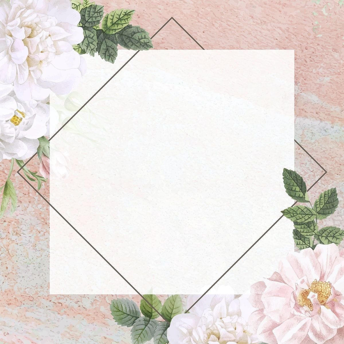 Цветы в пастельных тонах