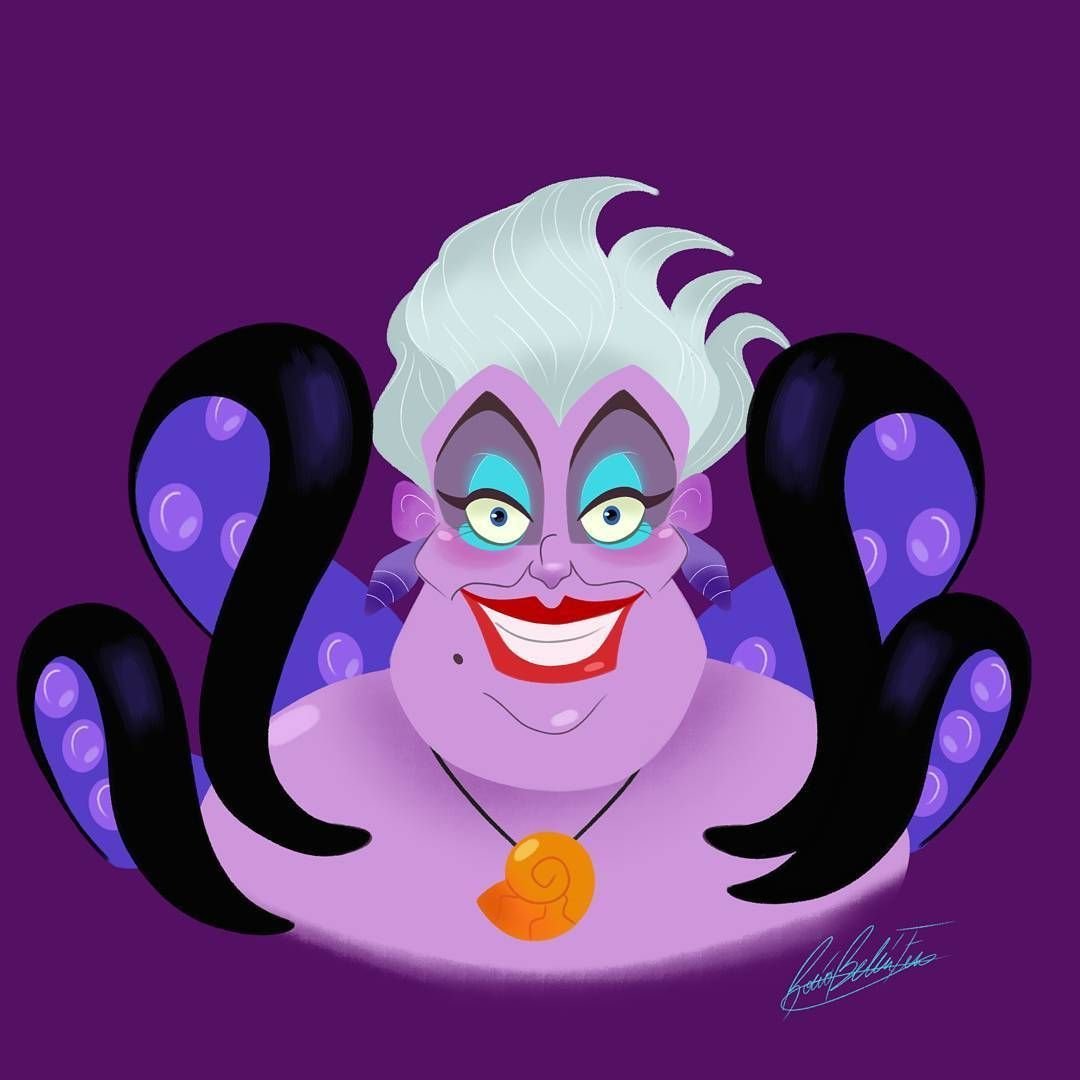 Урсула Русалочка арт