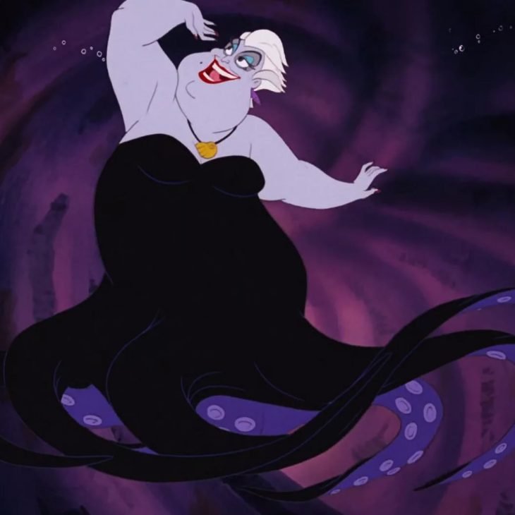 Урсула Русалочка в молодости