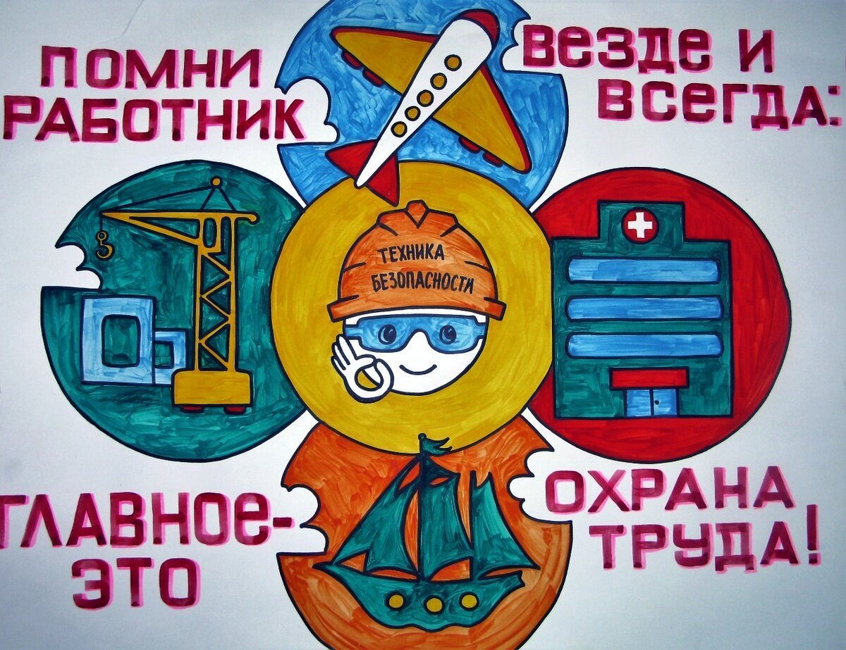 Охрана труда глазами детей