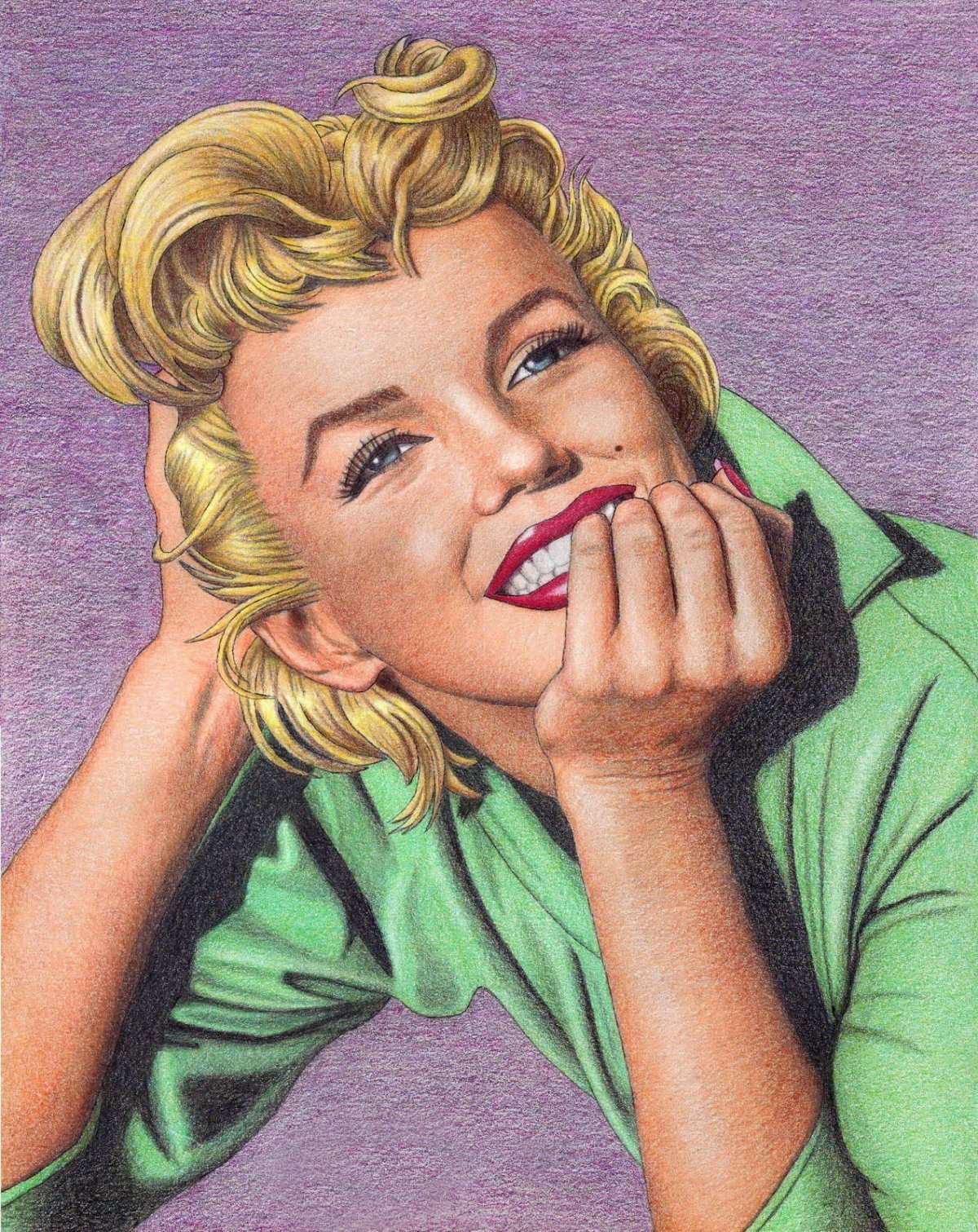 Мэрилин Монро мультяшная