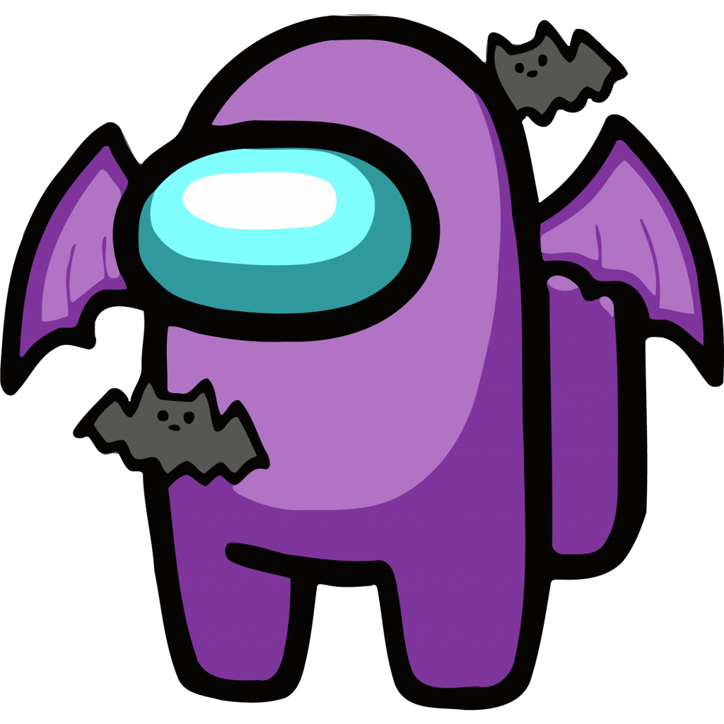 Among us на прозрачном фоне