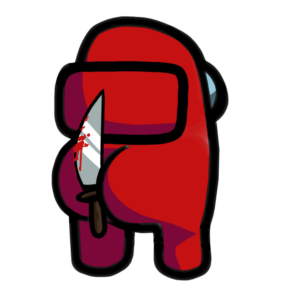 Стикер among us Импостор