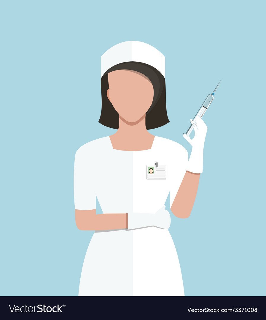 Нарисовать медсестру