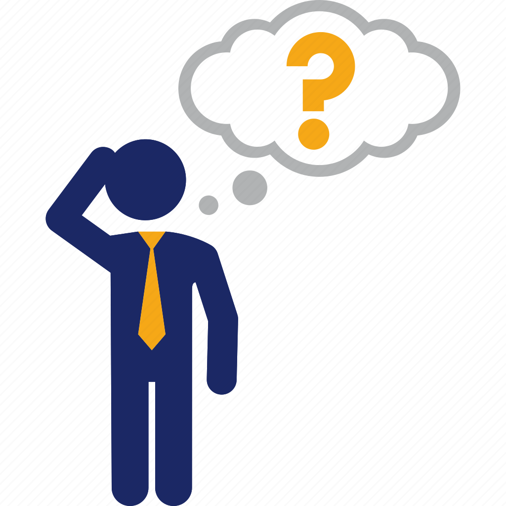 Мужчина думает поп арт