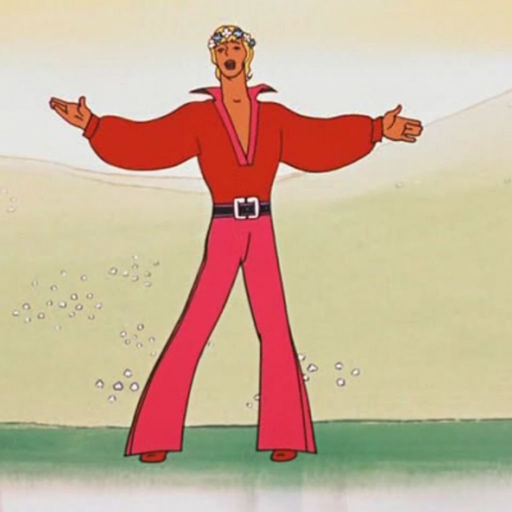 Герои мультика "Бременские музыканты" Трубадур