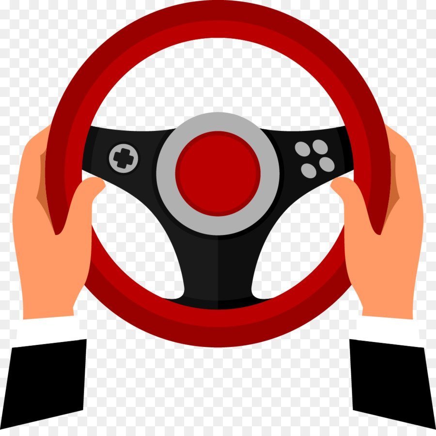 Руль авто вектор