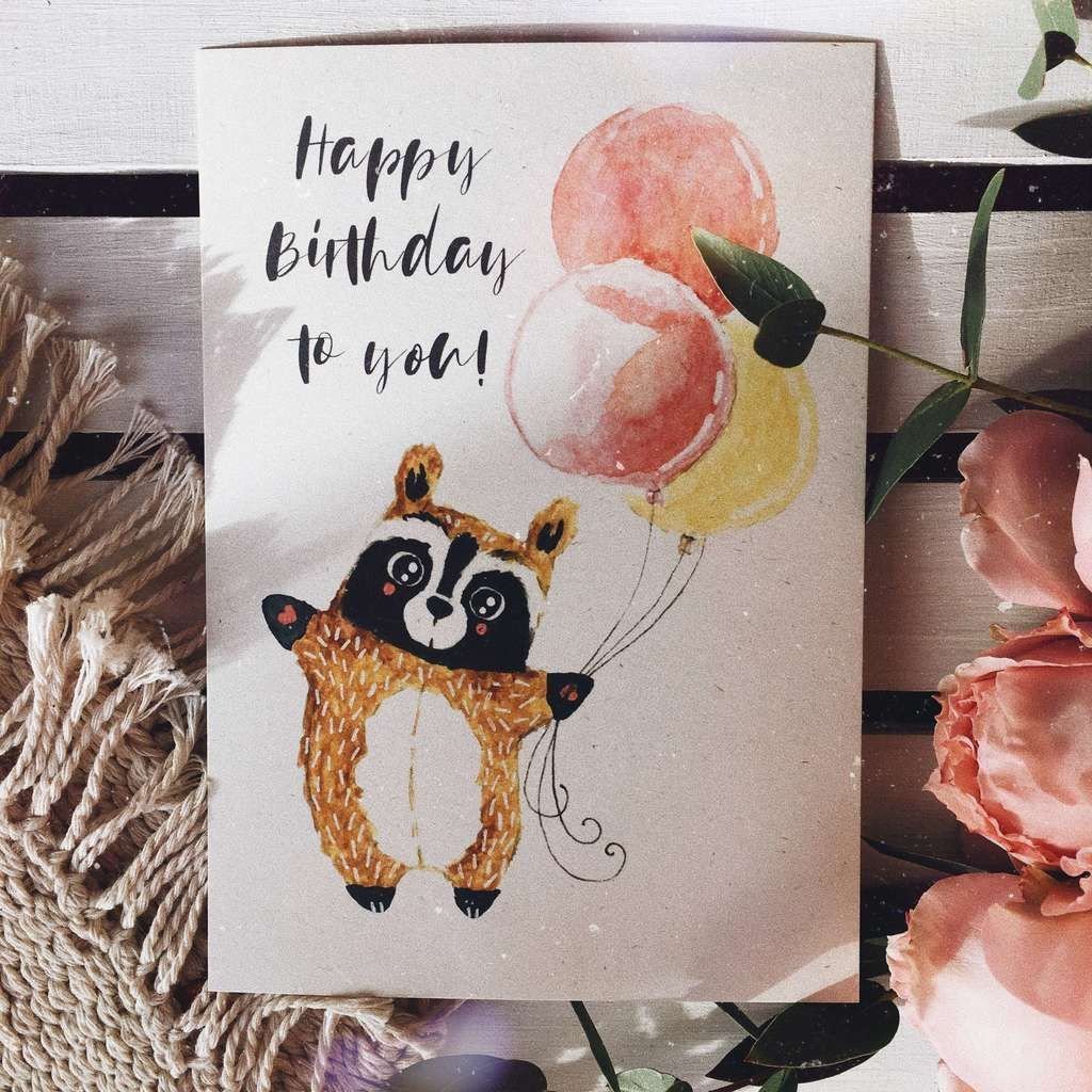 Оригинальные открытки с днем рождения